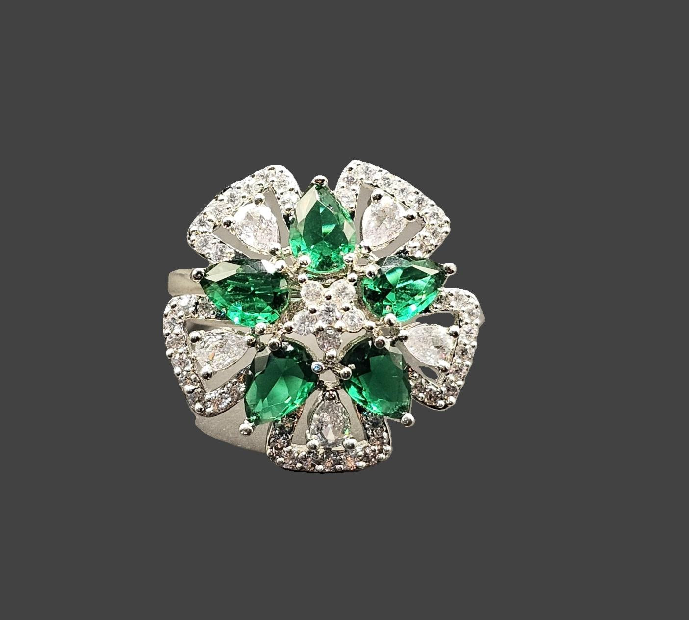 CZ R0011-3 GR RING