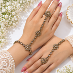 Kaf Bracelet Set of 2 Pieces | طقم كف خليجي من قطعتين