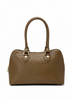 Camel Croc Full Zip Bunny Handbag