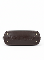 Brown Metal Handle Tote