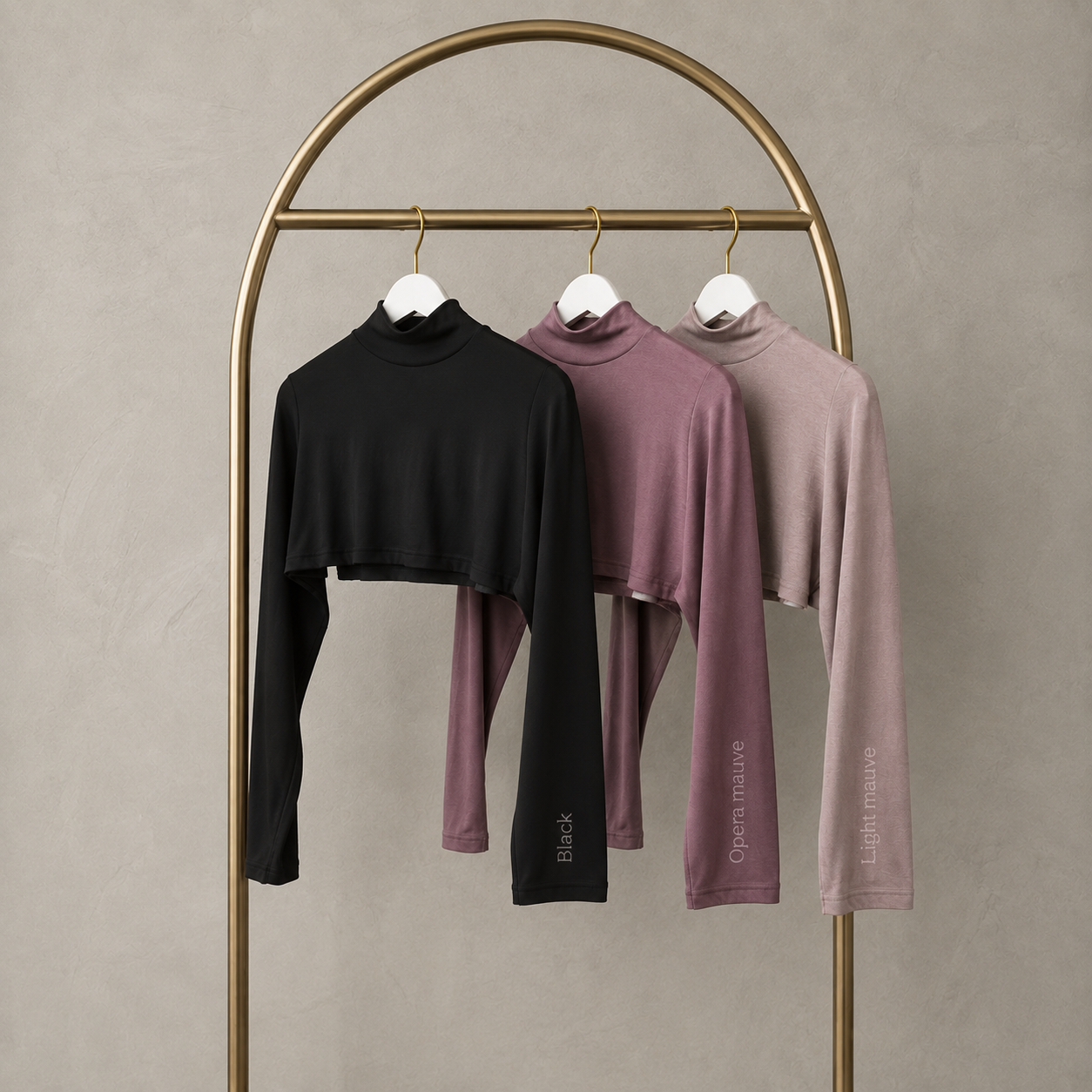 Premium Turtle Neck Shoulder Sleeves | Modest Inner Layer | أكمام كتف مع ياقة عالية فاخرة للمحتشمات