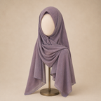 Manruya Premium Gold Dust Softy Shayla – Lavender | شيلة مانرويا سوفتي فاخرة بلمعة ذهبية – لافندر