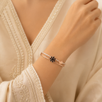 Roselle Anti-Tarnish Rose Gold Bracelet | سوار روزيل روز غولد مقاوم للتصبغ