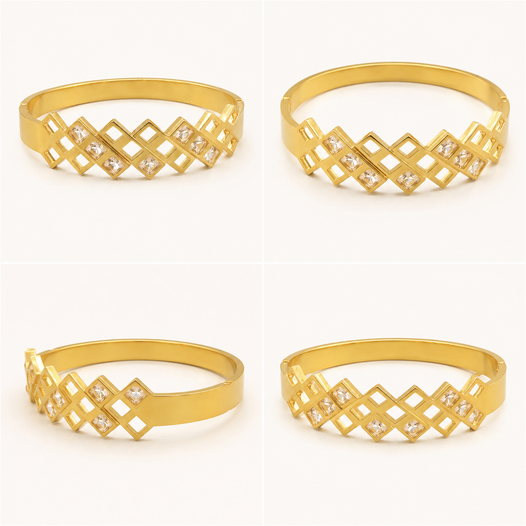 Zelara Anti-Tarnish Gold Bracelet | سوار زيلارا ذهبي مقاوم للتصبغ
