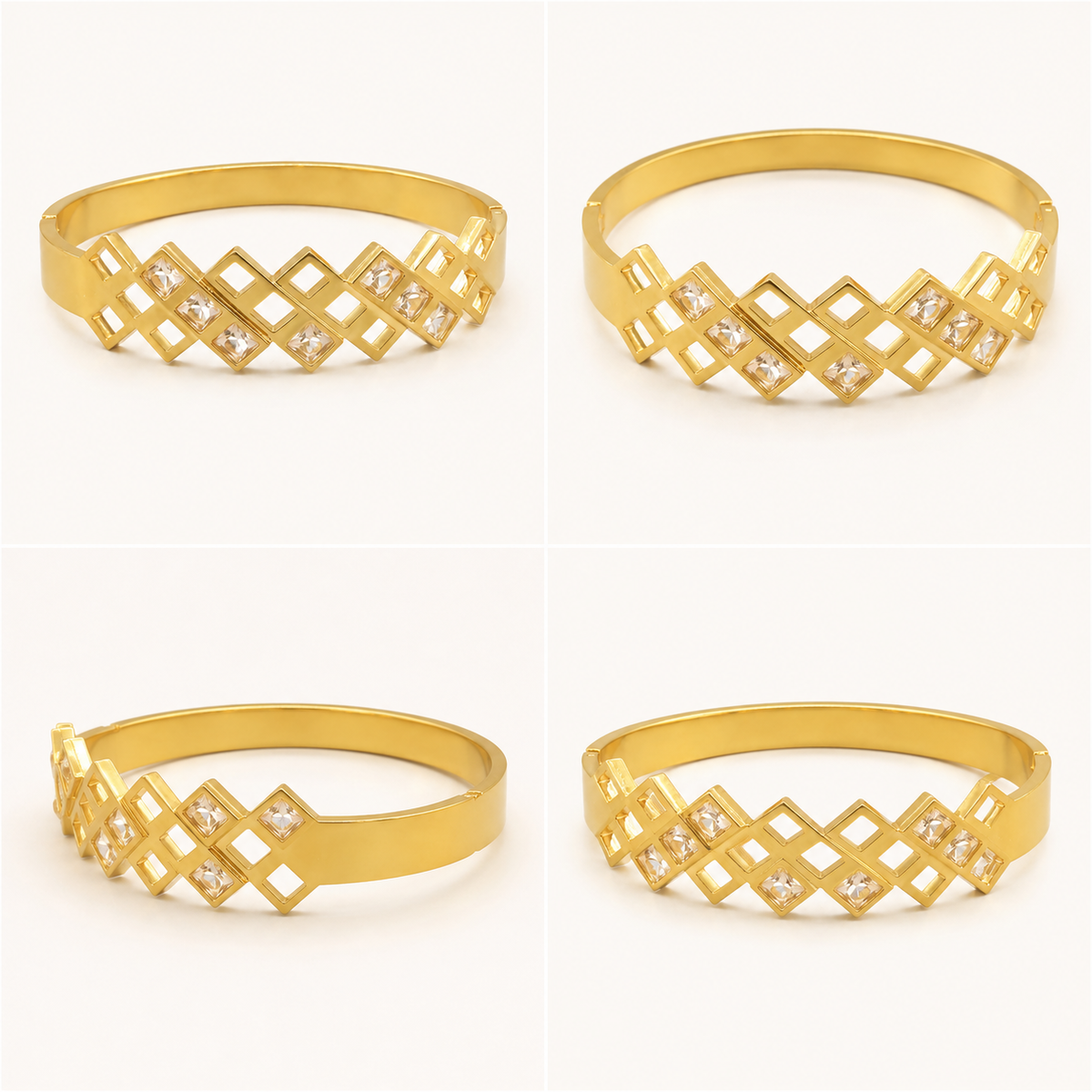 Zelara Anti-Tarnish Gold Bracelet | سوار زيلارا ذهبي مقاوم للتصبغ
