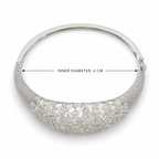Celestara Silver-Tone Bracelet & Ring Set | طقم سيليستارا من سوار وخاتم بلون فضي