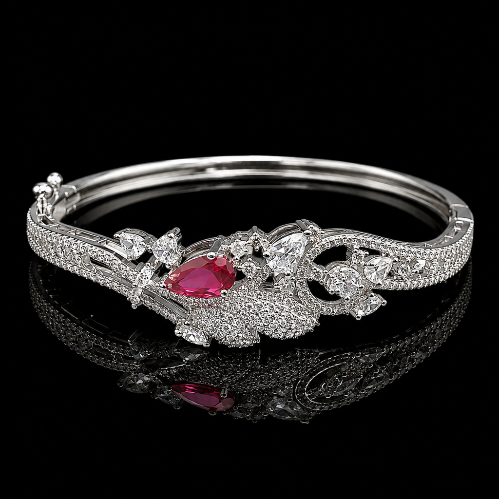 Virelia Ruby Bracelet | سوار فيريليا بحجر روبي