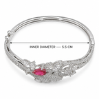 Virelia Ruby Bracelet | سوار فيريليا بحجر روبي