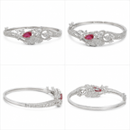Virelia Ruby Bracelet | سوار فيريليا بحجر روبي