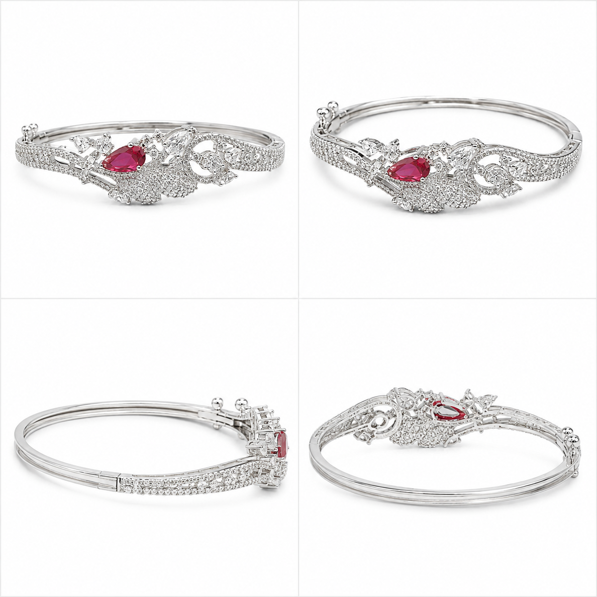 Virelia Ruby Bracelet | سوار فيريليا بحجر روبي