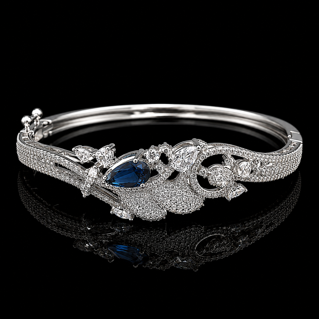 Zelivara Blue Stone Bracelet | سوار زيليفارا بحجر أزرق