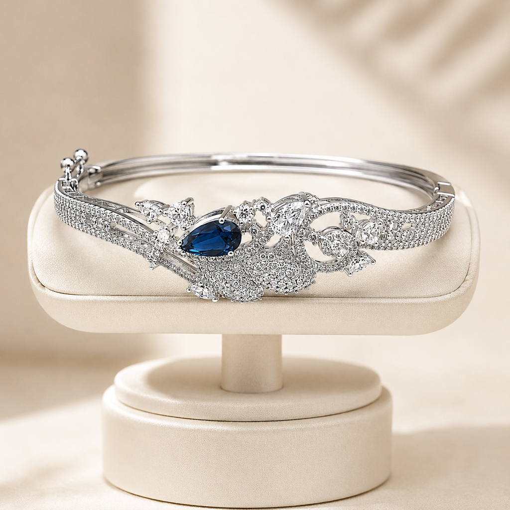 Zelivara Blue Stone Bracelet | سوار زيليفارا بحجر أزرق