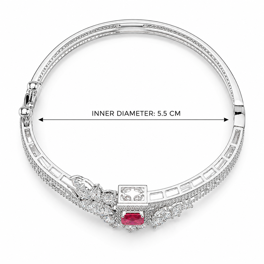 Ravelissa Ruby Bracelet | سوار رافيليسا بحجر روبي