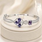 Lunavelle Purple Stone Bracelet | سوار لونافيل بأحجار بنفسجية