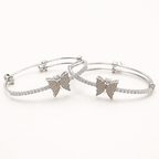 Marivelle Butterfly 2-Piece Bracelet Set | طقم أساور ماريفيل بالفراشات