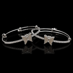 Marivelle Butterfly 2-Piece Bracelet Set | طقم أساور ماريفيل بالفراشات