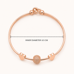 Calystria Heart 2-Piece Bracelet Set | طقم أساور كاليستريا بقلوب