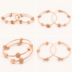 Calystria Heart 2-Piece Bracelet Set | طقم أساور كاليستريا بقلوب
