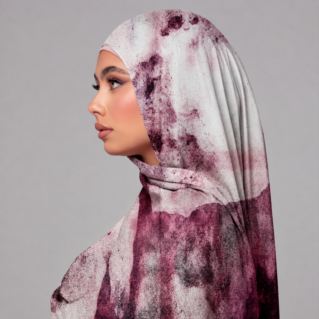 Premium Digital Print Shayla | شيلة بطبعة رقمية فاخرة – Soft CY | سوفت CY | 12 Colours | 12 لون