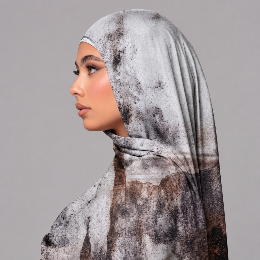 Premium Digital Print Shayla | شيلة بطبعة رقمية فاخرة – Soft CY | سوفت CY | 12 Colours | 12 لون
