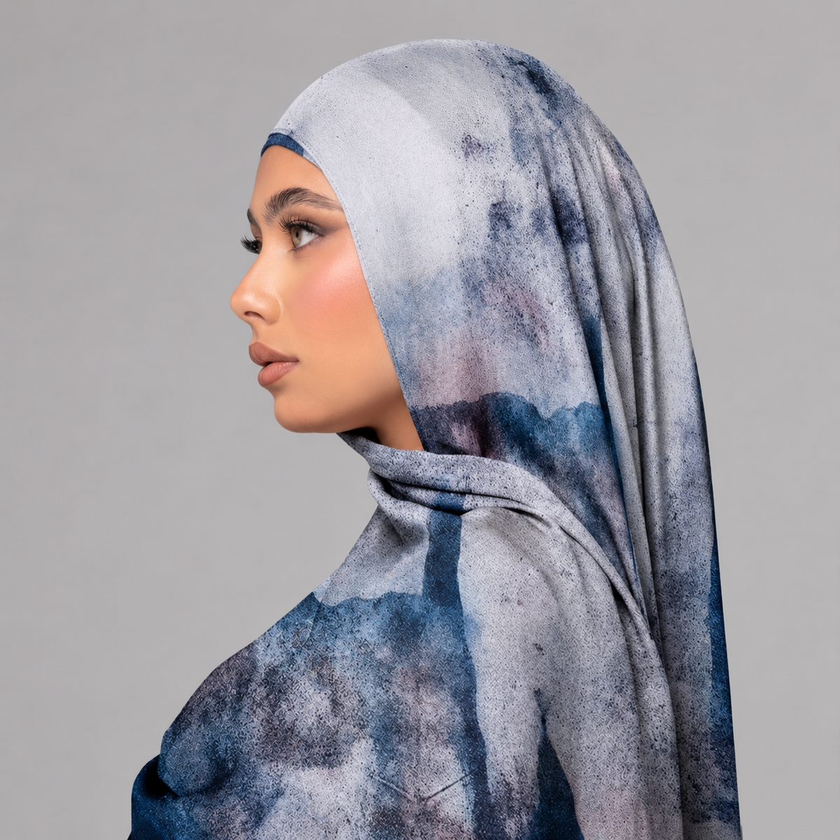 Premium Digital Print Shayla | شيلة بطبعة رقمية فاخرة – Soft CY | سوفت CY | 12 Colours | 12 لون