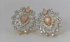 Elegant Pink Cubic Zirconia Earrings – Everyday & Occasion Wear