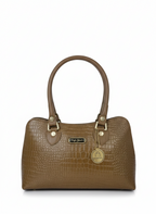Camel Croc Full Zip Bunny Handbag