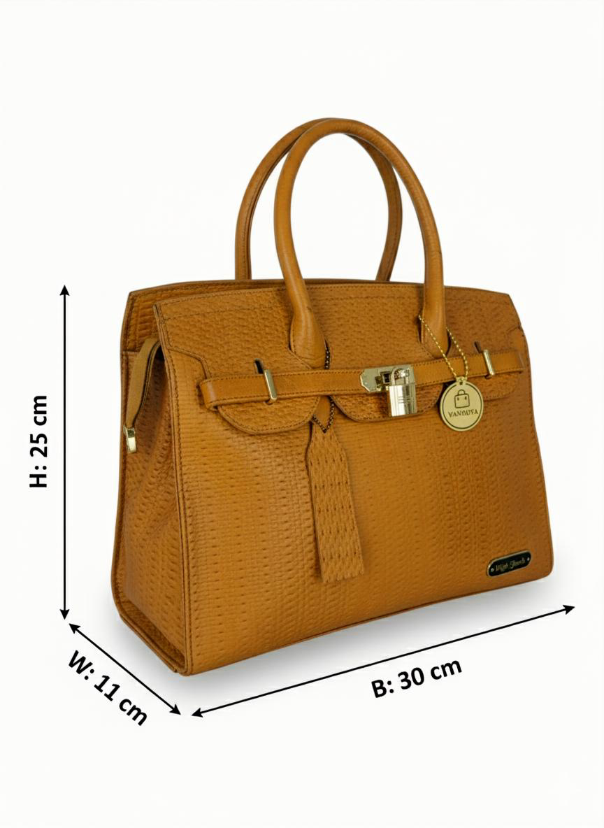 Mustard Hermes Handbag