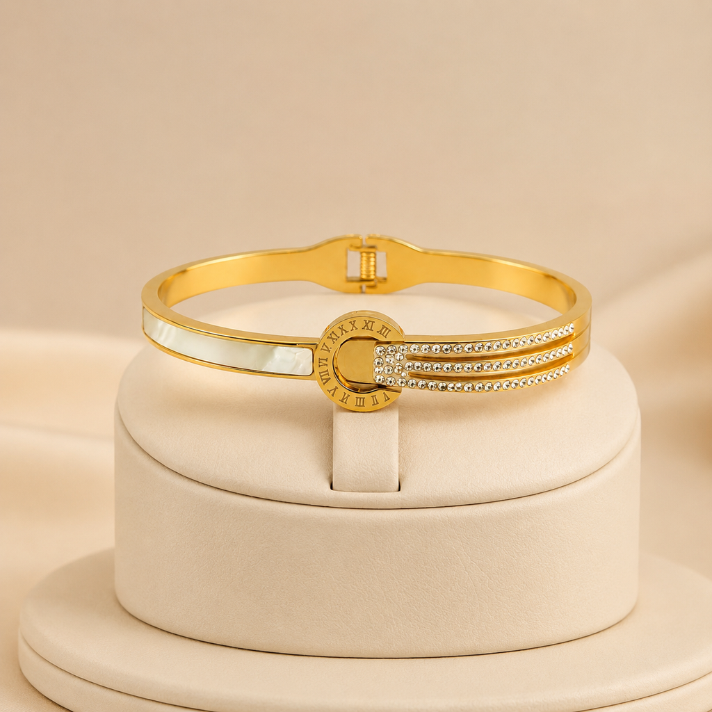 Aurelia Anti-Tarnish Gold Bracelet | سوار أوريليا ذهبي مقاوم للتصبغ