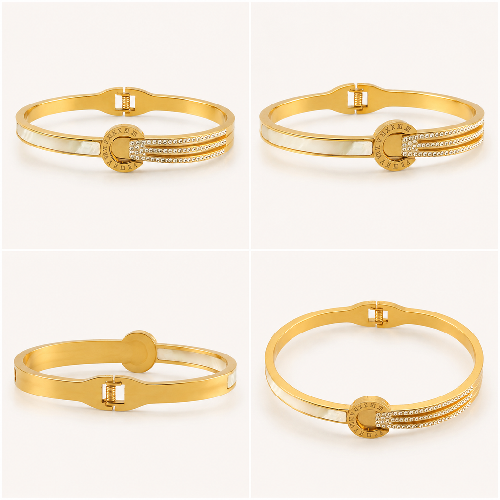 Aurelia Anti-Tarnish Gold Bracelet | سوار أوريليا ذهبي مقاوم للتصبغ