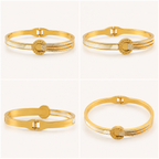 Aurelia Anti-Tarnish Gold Bracelet | سوار أوريليا ذهبي مقاوم للتصبغ