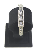 Elegant Clear Cubic Zirconia Kada – Exquisite Party Collection