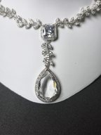 Elegant Cubic Zirconia Half-Set – Party & Occasion Wear Collection