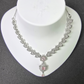 Elegant Pink Cubic Zirconia Necklace – Refined Party Collection
