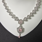 Elegant Pink Cubic Zirconia Necklace – Refined Party Collection