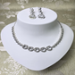Elegant Silver Cubic Zirconia Jewelry Set – Timeless Casual & Party Wear