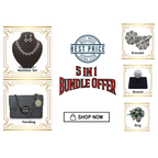 Luxury Jewelry & Handbag Combo | طقم إكسسوارات مانرويا الفاخر عُمان