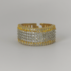 Elegant Cubic Zirconia Silver Ring for Office & Party Wear