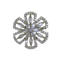 Elegant Clear Cubic Zirconia Wedding Ring