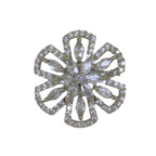 Elegant Clear Cubic Zirconia Wedding Ring