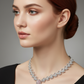 Elegant Pink Cubic Zirconia Necklace – Refined Party Collection