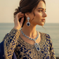 Exquisite Blue Cubic Zirconia Necklace Set – Luxury Party Collection