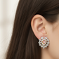 Elegant Pink Cubic Zirconia Earrings – Everyday & Occasion Wear